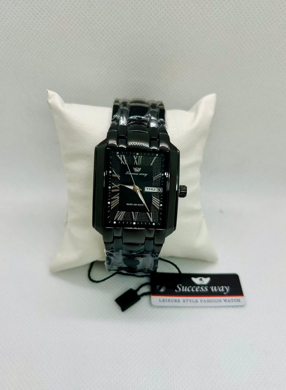 Success Way Luxury Watch for Men full black